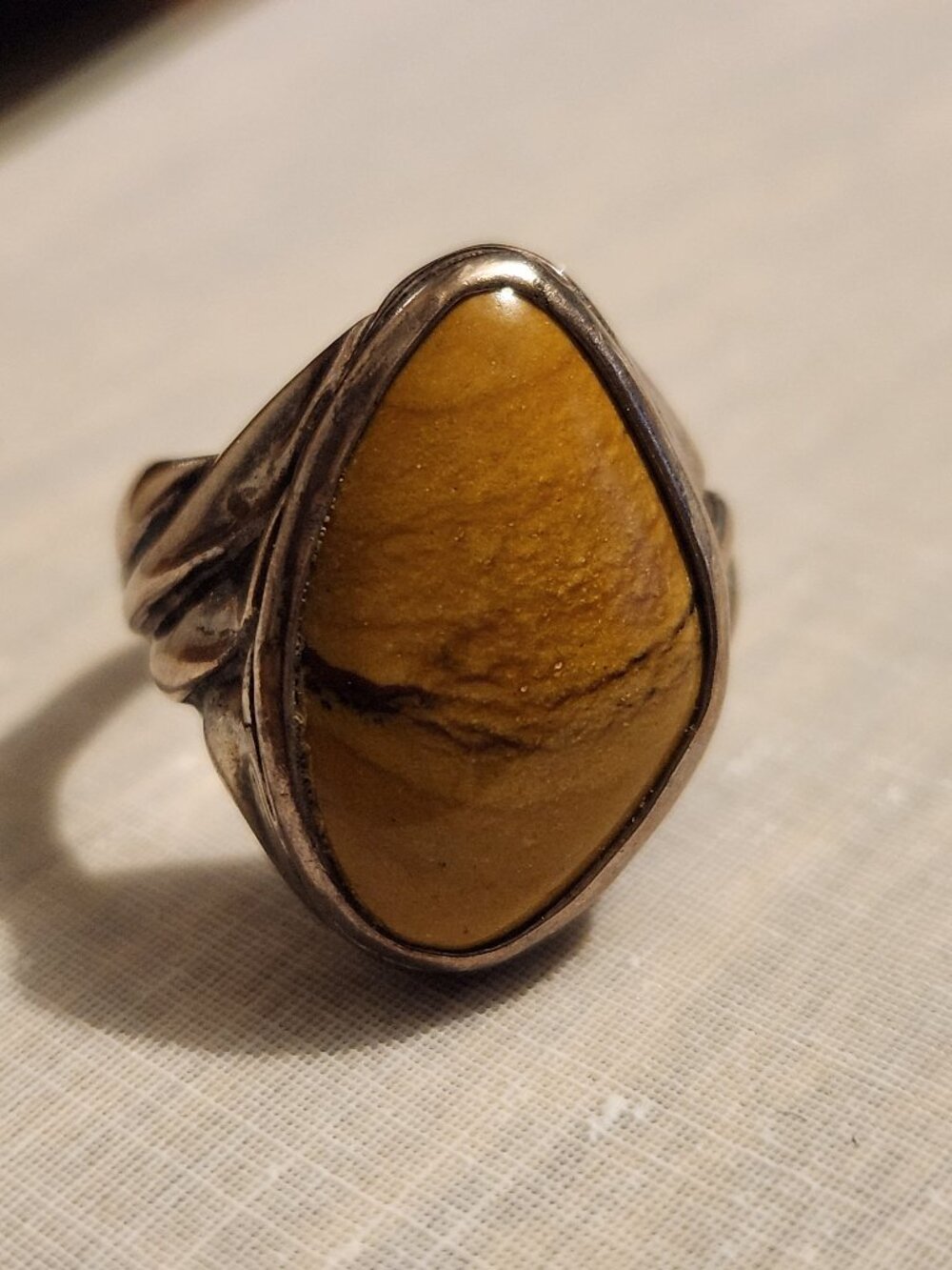 Carolyn Pollack Sterling Silver JASPER RING, size 8 - Picture 2 of 15